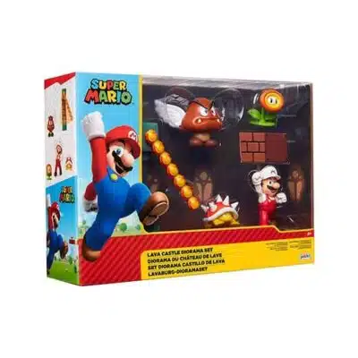 DIORAMA SHERWOOD CASTELO DE LAVA SUPER MARIO BROS