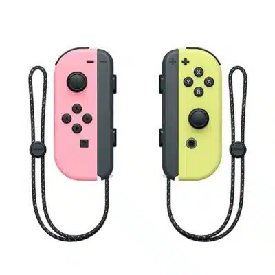 COMANDOS NINTENDO JOY-CON (SET ESQ/DIR) ROSA/AMARELO